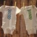 Twins Onesie Set Ties