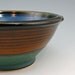Wavy Rimmed Ceramic Serving Bowl - Ceramic Pottery Bowl