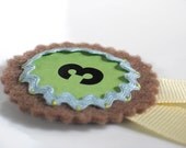 SALE - baby birthday ribbon - 3rd Il_170x135