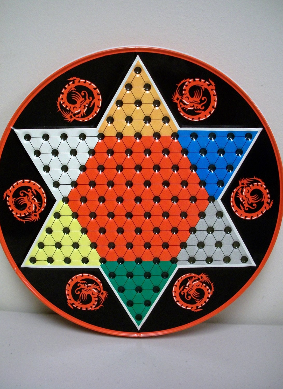 Vintage Ohio Art Tin Lithograph Two Sided Checker Game