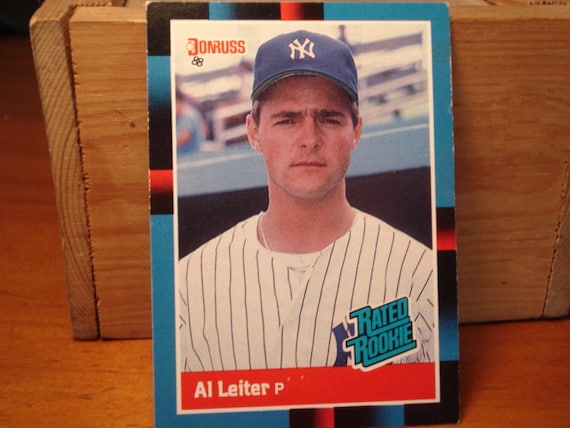 Al Leiter Rookie Card Donross New York By Sportscardsandthings
