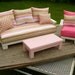 Doll Couch Chair Living Room Furniture for American Girl Doll - Basic Set