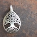 Silver Tree Pendant, Tree of Life, Hand Cut, Unique Design, Artisan Jewellery, 'Tree of Maximus'