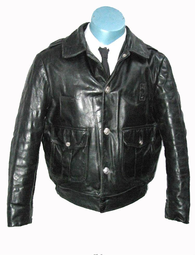 Police Leather Jacket