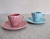 Beautiful Set of Poppytrail by Metlox Espresso Cups