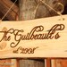 RESERVED Wood Burned Custom Rustic Wedding Plaques Names Cabin Signs Personalized