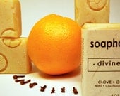 Divine Fall -- Clove, Orange Handmade Vegan Soap