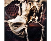 Limited Edition Oracle Card - Woman and Skeleton