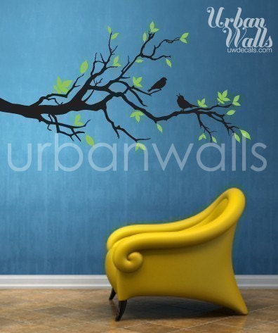 Vinyl Wall Sticker Decal Art - Tree Branch