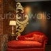 Vinyl Wall Sticker Decal Art - Side Swirl