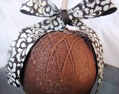 Real Vanilla Bean Sugar Caramel Apple with Belgian Chocolate