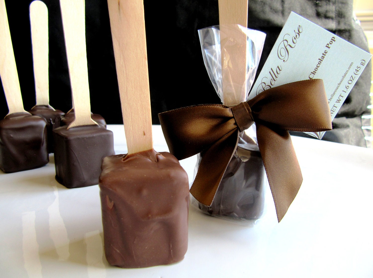 Milk Chocolate Hot Chocolate on a Stick