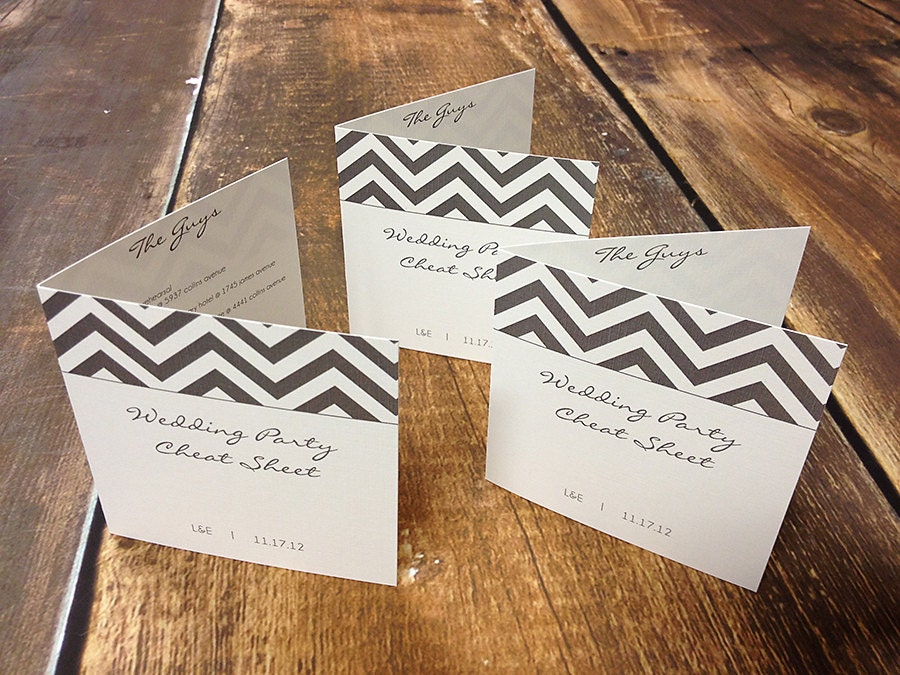 Chevron Pocket Timeline Card Deposit