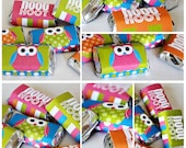 Polka Dot Owl Theme - Printable Candy Bar Wrappers- Mini Chocolate Bar Wrapper- Printable Party Favors - Owl Party Printables Il_170x135