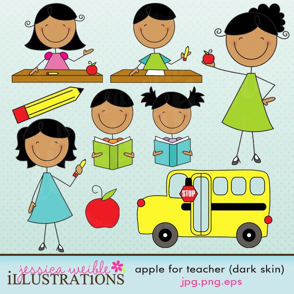 Cute Student Clipart