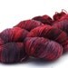 Hand Dyed MCN Sock Yarn- Vampire Girl