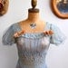 ON SALE 40% - Vintage 1930s Dress - 30s Tulle Gown - The Antoinette