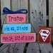 Personalized Name Stacker Baby boy girl birth family primitive blocks wood custom nursery kids room gift shower wedding