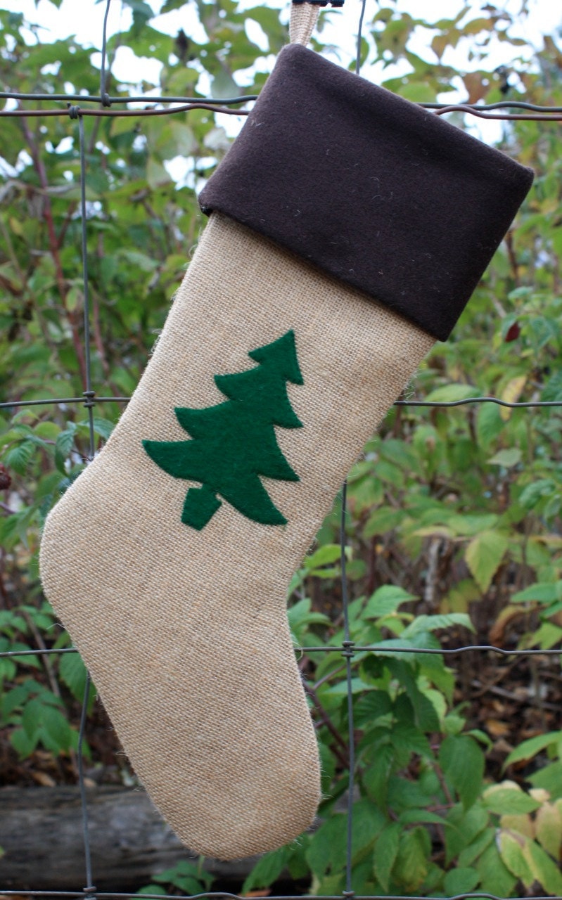 Holiday Stockings- Custom Tree, Choose your colors