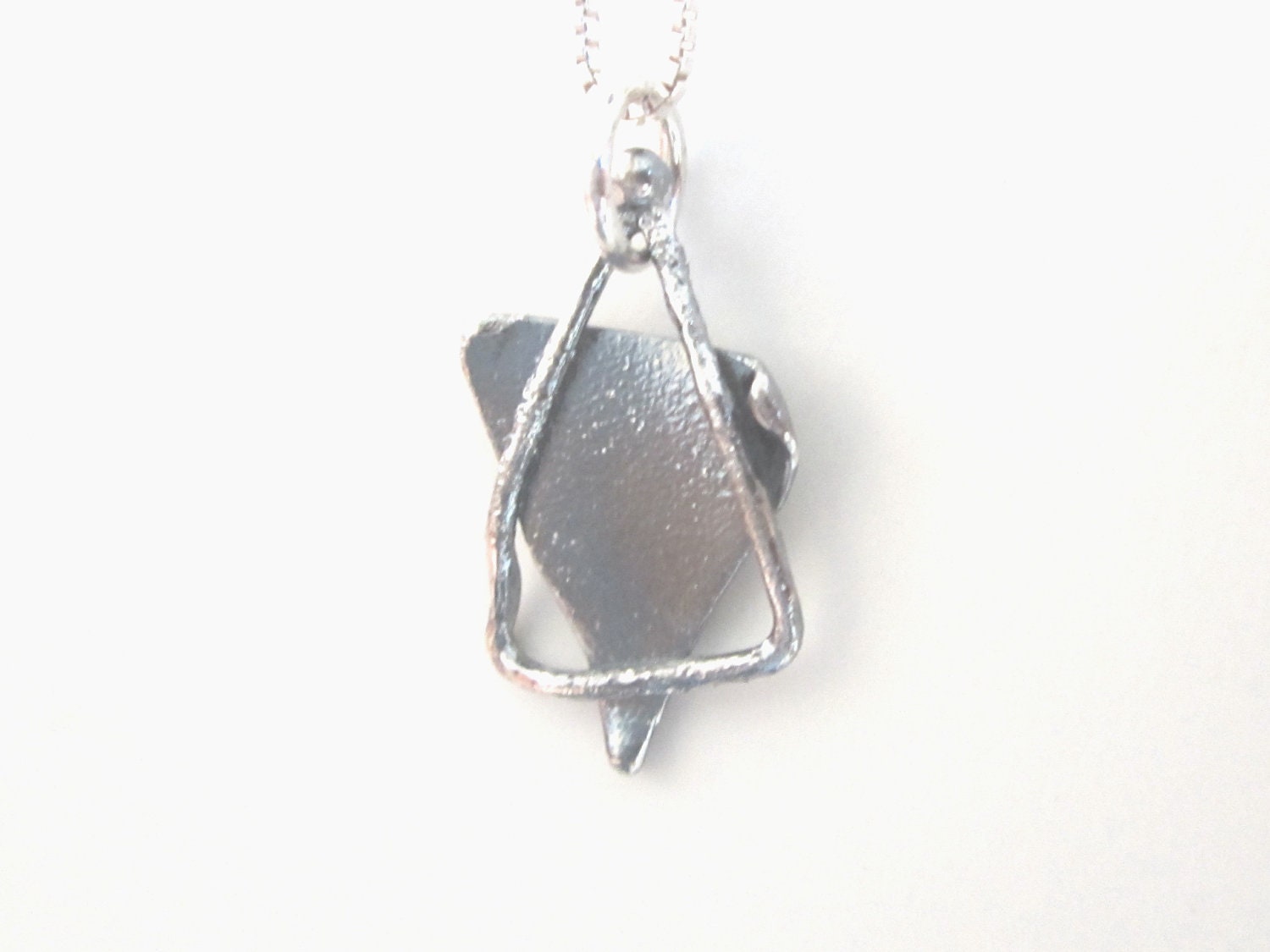 Star Of David - Magen David - Sterling Silver Pendant Handmade From Israel
