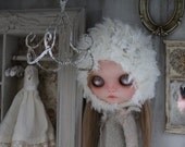 Furry Hat for Blythe Doll  (made to order)