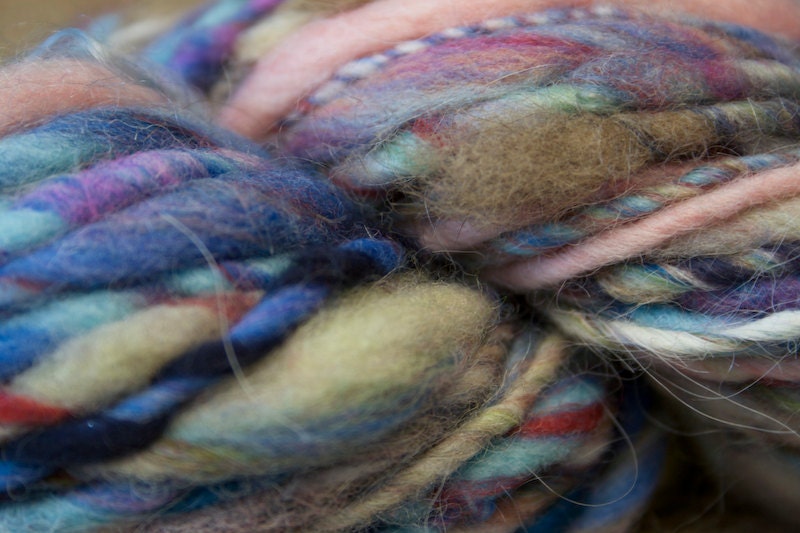 Random Handspun Yarn - 62Mtrs 67Yds