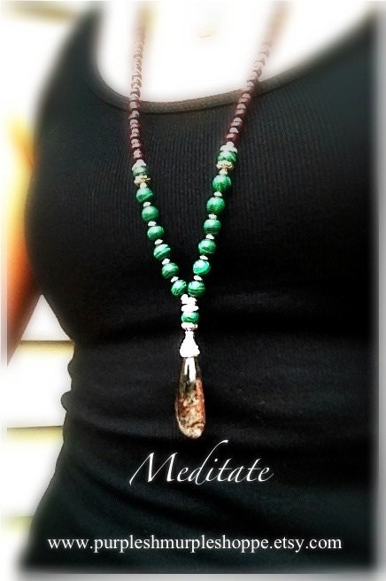 108 Mala Meditation Necklace