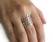 Serotonin Silver Ring