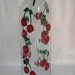 Oil Decanter with hand painted red Cherries