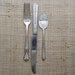 Vintage Silverware Garden Markers Knife, Fork, Spoon Set