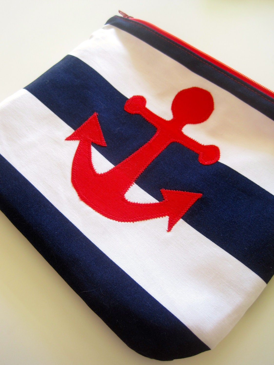 Nautical Zippered Pouch