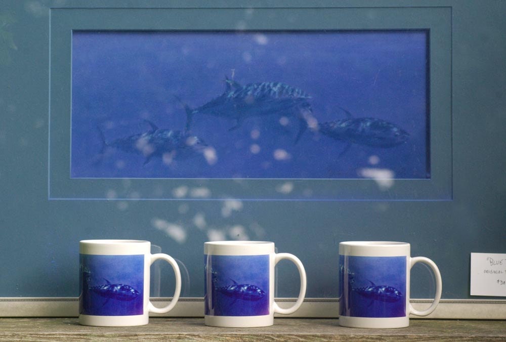 Blue Tuna, 12 oz Mugs