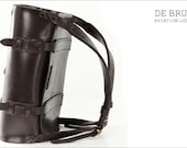 Parachuter Bag // Small Size // Leather Backpack // Aircraft Carry-on Luggage, contemporary rucksack design