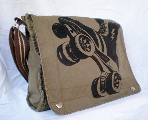 FTR Canvas Field bag -- Dark Khaki / sand