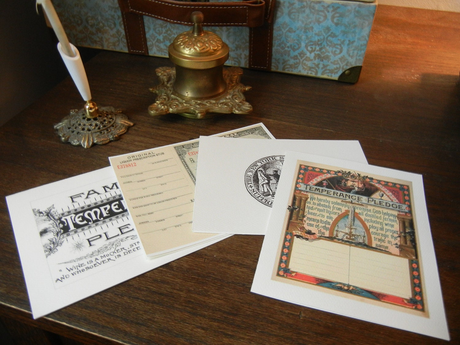 Prohibition Era  Note Card Set or as I like to call it, the Vice Squad card set
