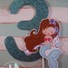 Blue Lagoon...Customized Mermaid Party Cake Topper