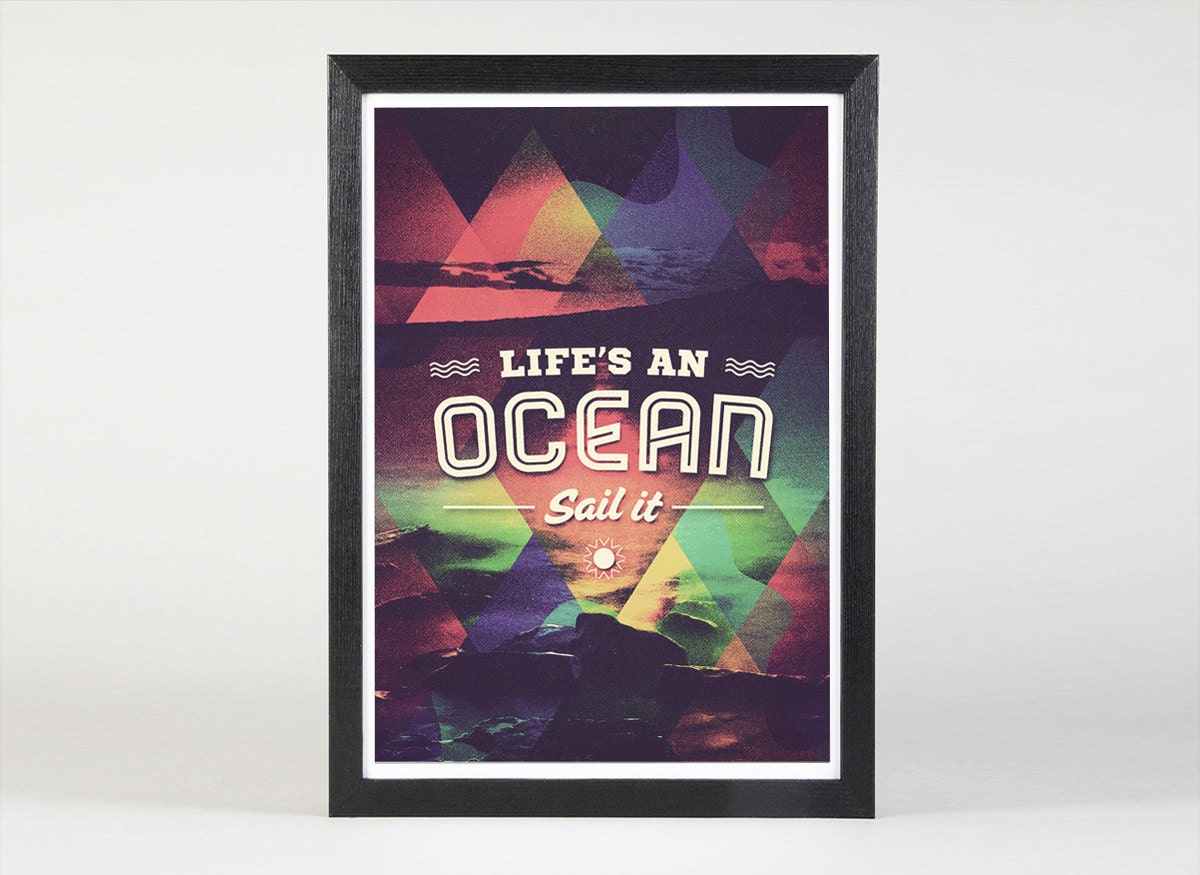 Ocean - Quote Print Limited Edition