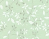 Fabric Finders 100 Percent Cotton Floral Leaf Print 1 Yard
