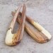 A Pair Of Rustic Oak Wood Wooden Hair Fork/ Hair Pin - Great Gift Item - 4 7/8"(12.4cm) - 203