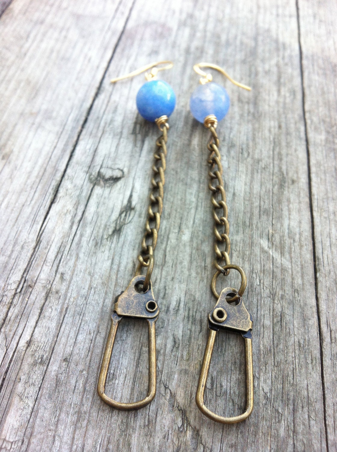 Fire Agate and Swivel Clasp Earrings