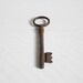 Vintage skeleton key, A beautiful old French key