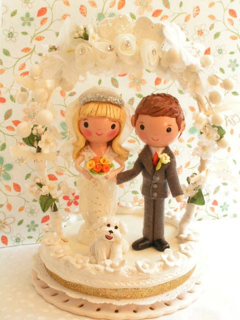 Custom Sweetiepiecaketopper - Wedding Celebration