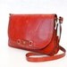 Mulberry Miss, French Vintage, Ox Blood Leather Satchel, Messenger, Handbag from Paris