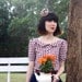 Burgundy Check Blouse - Made To Order