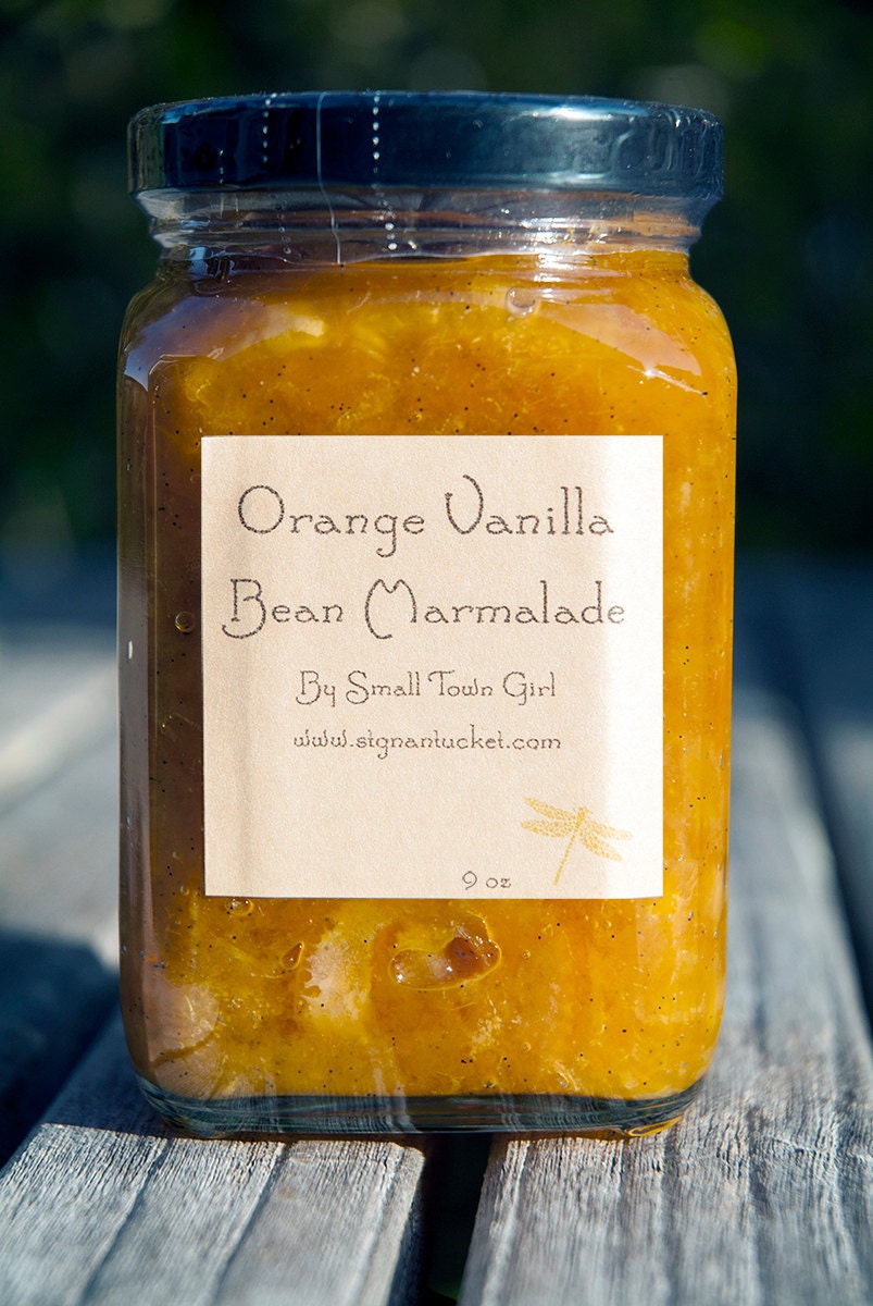 Orange Vanilla Bean Marmalade 9oz