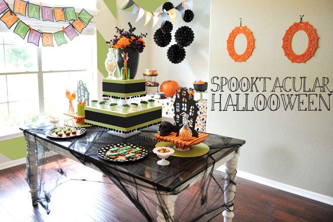 Halloween Party PRINTABLE Spooktacular Halloween (INSTANT DOWNLOAD) by Love The Day Il_570xn