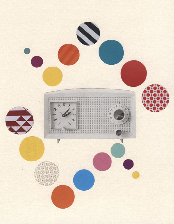 Radio Times. Original Collage.