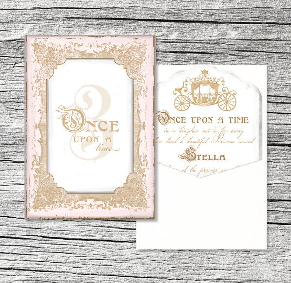 Once Upon a Time Invitation Set of 10