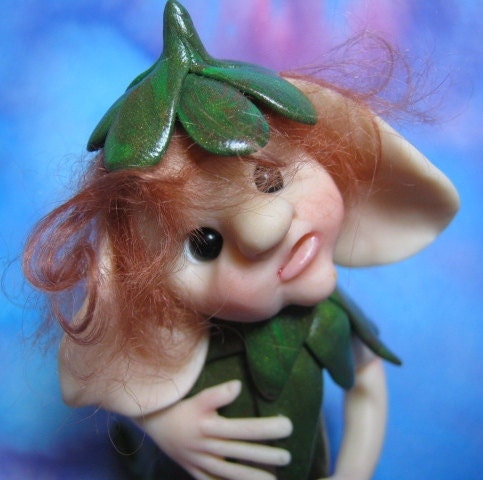 Janyssa MouseMaid OOAK SCULPT Ann Galvin  Elf  Sprite Coupon Code GOBLINRY