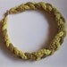 Crochet Braided Necklace in Yellows